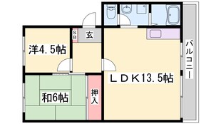 メゾン北鈴の物件間取画像